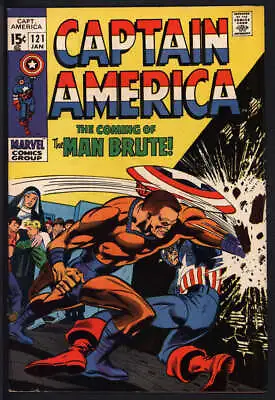 Buy Captain America #121 6.0 // 1st Appearance Of Man Brute Marvel Comics 1970 • 30.82£