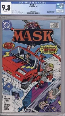 Buy Mask #1 Cgc 9.8 White Pages Dc Comics (1987) • 118.59£