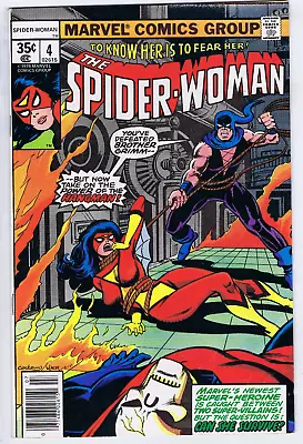 Buy Spider-Woman #4 Marvel 1978 Hell Is The Hangman ! • 11.93£
