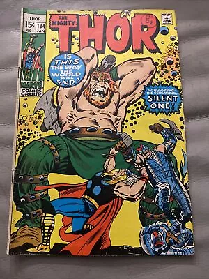 Buy The Mighty Thor #184 VFN (8.0) MARVEL ( Vol 1 1971) (3) • 20£