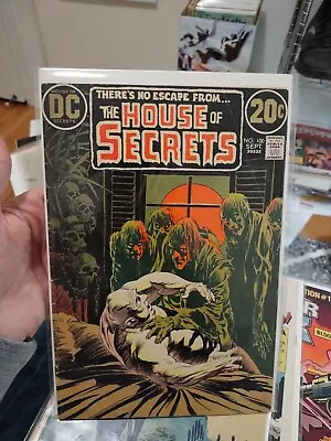 Buy HOUSE OF SECRETS #100 Creepy WRIGHTSON COVER 1972 DC HORROR • 40.21£