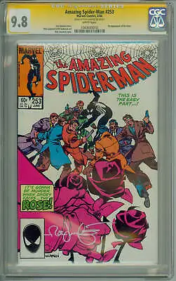 Buy Amazing Spider-Man 253 CGC 9.8 Signed By Rick Leonardi • 346.93£