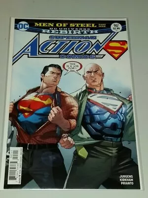 Buy Action Comics #967 Dc Comics Superman January 2017 Nm+ (9.6 Or Better) • 4.99£