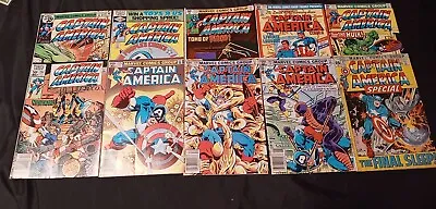 Buy Captain America Lot Of (10) 230 - 282 Fine +/+ Special #2  Good Off White Pages • 39.71£