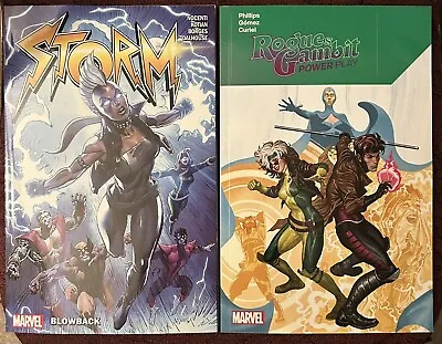 Buy STORM Blowback/ROUGE & GAMBIT Power Play/Marvel TPB Brand New • 17.59£
