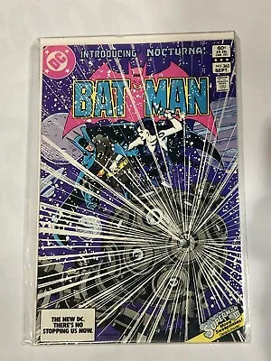 Buy Batman #363 Nocturna 1st Appearance & Origin *1983* Newsstand Nm • 24.99£