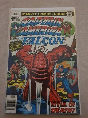 Buy Captain America #208 Marvel Vf/nm Kirby 1st App Arnim Zola April 1977 • 35£