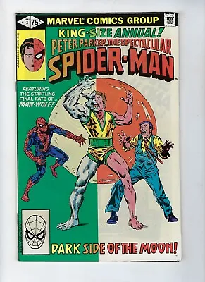 Buy Spectacular Spider-man Annual # 3 (dark Side Of The Moon! 1981) Vf+ • 6.95£
