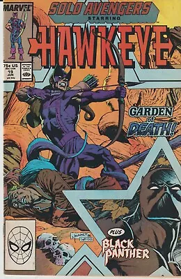 Buy Marvel Comics Solo Avengers #19 (1989) 1st Print F • 2.95£