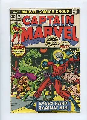 Buy Captain Marvel #25 1973 (FN 6.0) • 19.99£
