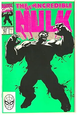 Buy 1990 Marvel - Incredible Hulk # 377 1st Professor Hulk - High Grade Copy • 6.39£