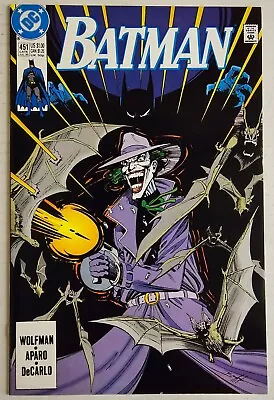 Buy Batman #451- 1990, Marv Wolfman, Jim Aparo, Joker, DC Comics, • 2£