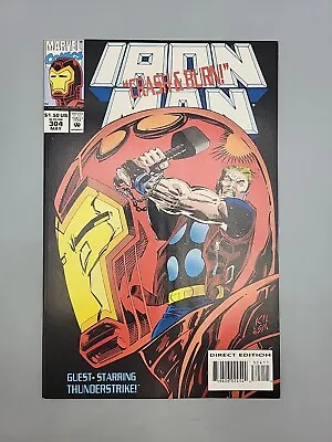 Buy Iron Man #304 1994 1st Cameo Hulk Buster Armor • 15.80£
