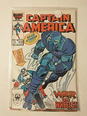 Buy Captain America Comic Book #318 Marvel Comics 1986 • 1.67£