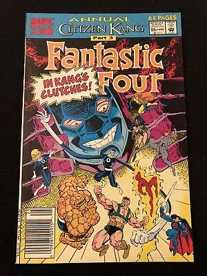 Buy Fantastic Four Annual 25 9.2 9.4 Kangs Clutches Wk17 • 15.83£
