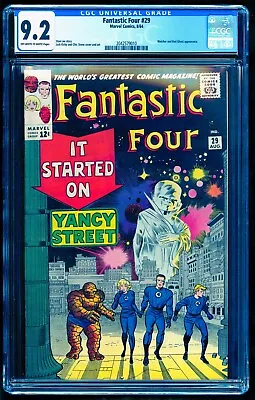 Buy FANTASTIC FOUR 29 CGC 9.2 1st WATCHER COVER 8/64 💎 10% OFF SALE ENDS 2/19 • 1,181.85£