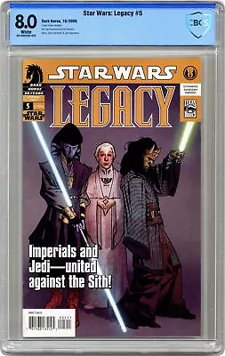 Buy Star Wars Legacy #5 CBCS 8.0 2006 20-44D22DE-023 • 46.87£