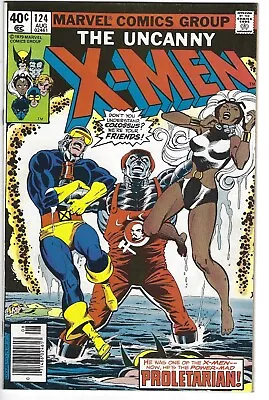 Buy X-men #124, 1979 Marvel, Vf Condition, John Byrne Art, Newsstand Copy • 80.06£