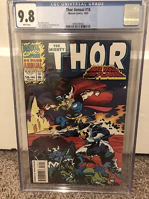 Buy Mighty Thor Annual #18 (1993) 1st Female Loki CGC 9.8 White Pages • 143.09£