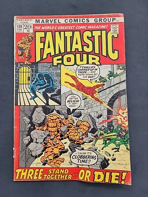 Buy Fantastic Four #119 Feb. 1972 Marvel Comics • 4.02£