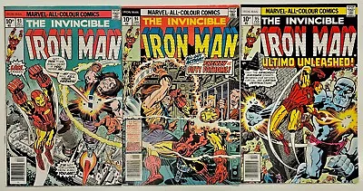 Buy Bronze Age Marvel Comics Key 3 Issue Lot Iron Man 93 94 95 Higher Grade VG/FN • 0.99£