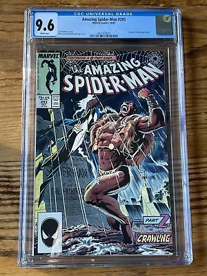 Buy Amazing Spider-Man #293 Kraven Appearance CGC 9.6 WP • 62.28£