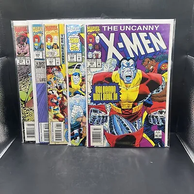 Buy Uncanny X-Men Issue #’s 302 304 307 309 & 312. Marvel 1993 5 Book Lot(B49)(10) • 14.22£