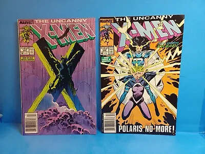 Buy The Uncanny X-men #250 +#251 Newsstand Variant - Iconic Wolverine  Marvel Comics • 12.97£