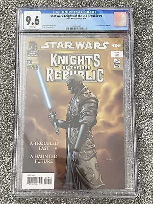 Buy Star Wars Knights Of The Old Republic #9 CGC 9.6 1st App Of Darth Revan • 399£