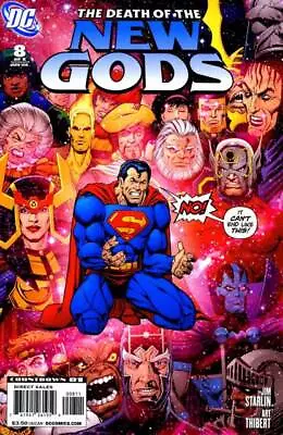Buy Death Of The New Gods (2007) #   8 (8.0-VF) Jim Starlin, Superman, FINAL ISSU... • 3.15£