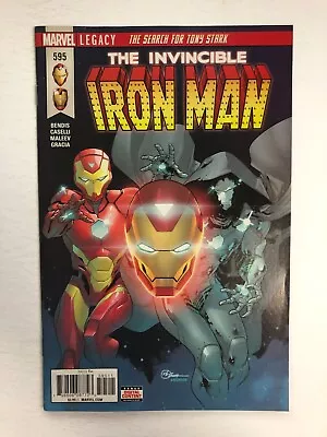 Buy The Invincible Iron Man #595 - Brian Michael Bendis - 2018 - Marvel Comics • 6.72£
