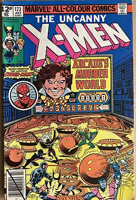 Buy UNCANNY X-MEN #123 July 1979 Spider-Man & Arcade App John Byrne  Chris Claremont • 19.99£