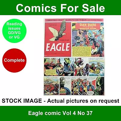 Buy Eagle Comic Vol 4 No 37 - GD/VG To VG - 18 December 1953 • 4.99£