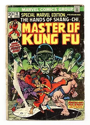 Buy Special Marvel Edition #15 FR/GD 1.5 1973 1st App. Shang Chi • 276.71£