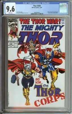Buy Thor #440 Cgc 9.6 White Pages // Tales Of Asgard Backup Story 1991 • 118.95£