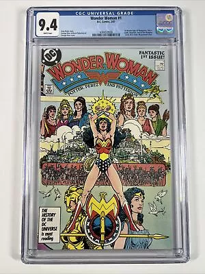 Buy Wonder Woman #1 CGC 9.4 (1987) George Perez | DC Comics • 71.12£