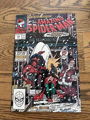Buy AMAZING SPIDER-MAN #314 (Marvel 1989) Todd McFarlane! Iconic Christmas Cover! VF • 7.66£