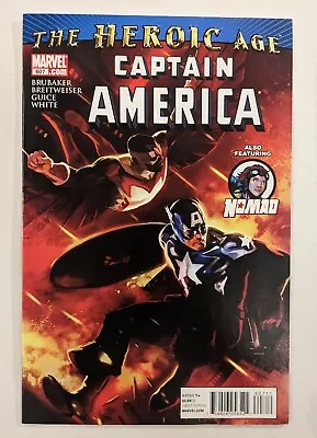 Buy Captain America #607, 1st App Of Beetle Janis Lincoln, Marvel, August 2010 • 14.19£