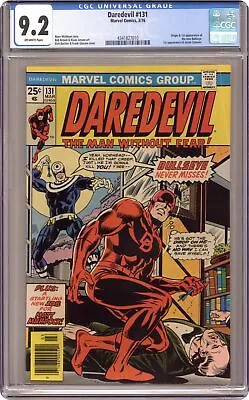 Buy Daredevil #131 CGC 9.2 1976 4341827010 1st App. New Bullseye • 415.75£