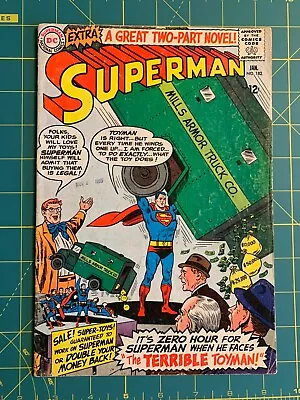 Buy Superman #182 - Jan 1966 - Vol.1 - (7929) • 8.91£