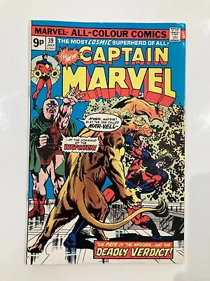 Buy Captain Marvel #39 1975 Very Good Condition  • 5.50£