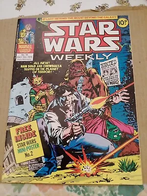 Buy Star Wars Weekly #14 1978 Complete With Poster • 15£
