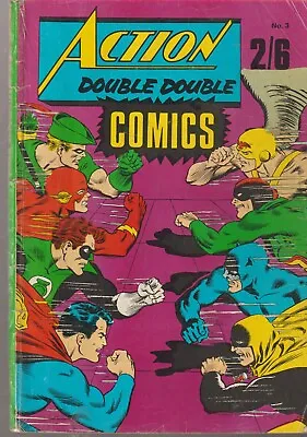 Buy Thorpe & Porter Action Double Double Comics #2 (1970) 1st Print G • 28.95£