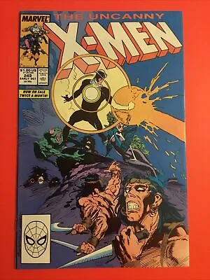 Buy The Uncanny X-Men #249 Oct. 1989 1st Appearance Whiteout Marvel Comics • 10.37£