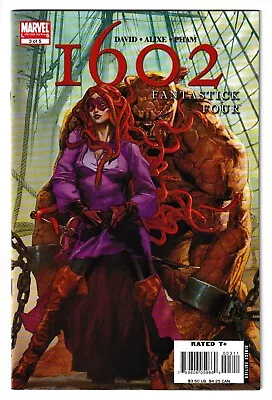 Buy 1602 Fantastick Four #3 - Marvel 2007 - Written By Peter David [Ft Doom] • 7.59£