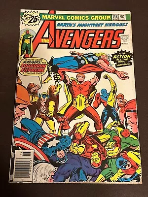 Buy Marvel The Avengers June 1976 #148 Newstand Very Good 4.0 • 1.78£