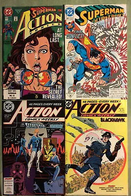 Buy Action Comics. #612. #621. #662. #667.  1988 - 1991. DC Comics. • 12£