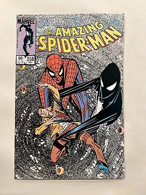 Buy Amazing Spider-Man #258 1st Black Costume Discovered Alien Symbiote (1984) • 11.89£