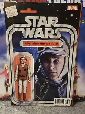 Buy Star Wars #23 Action Figure Variant Comic Marvel Signed Autograph • 20£