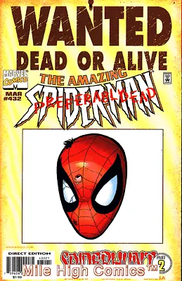 Buy SPIDER-MAN  (1963 Series) (AMAZING SPIDER-MAN)  #432 VARIANT Very Fine Comics • 31.16£